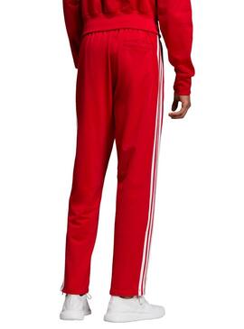 Pantaloni Adidas Firebird Rosso per Uomo