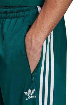 Pantaloni Adidas Firebird Verde per Uomo