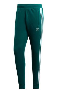 Pantaloni Adidas 3 Stripes Verde per Uomo