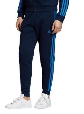 Pantaloni Adidas 3 Stripes blu scuro per Uomo