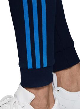 Pantaloni Adidas 3 Stripes blu scuro per Uomo