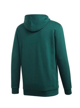 Felpe Adidas Trefoil Hoodie Verde Per Uomo