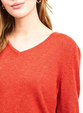 Maglia Vila Viril V Rosso Donna