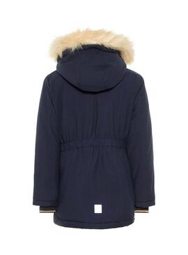 Parka Name It Moa Blue Bambina