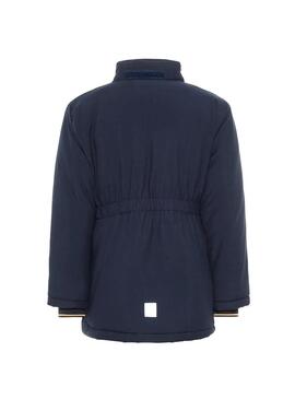 Parka Name It Moa Blue Bambina