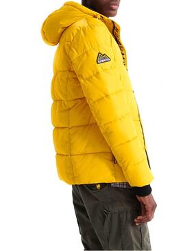 Giacca Superdry Sports Piumino Giallo Uomo