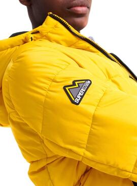 Giacca Superdry Sports Piumino Giallo Uomo