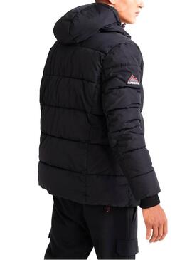 Giacca Superdry Sports Puffer nero Uomo