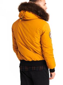 Giacca Superdry Everest Bomber Giallo Uomo