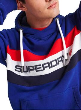 Felpe Superdry Trofeo Classic Blu Uomo