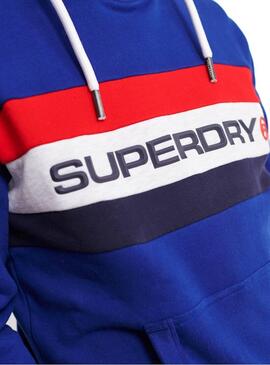 Felpe Superdry Trofeo Classic Blu Uomo