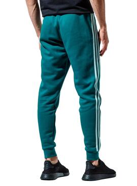 Pantaloni Adidas 3 Stripes Verde per Uomo