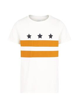 T-Shirt Name It Octavio White Bambino