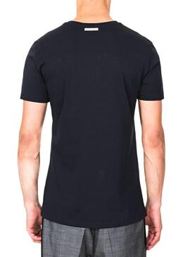 T-Shirt Antony Morato Flock Blu Per Uomo