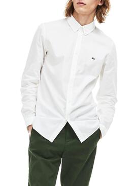 Camicia Lacoste Basica Bianco Uomo