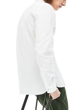 Camicia Lacoste Basica Bianco Uomo