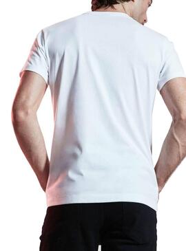 T-Shirt Hackett Aston Martin Bianco Uomo