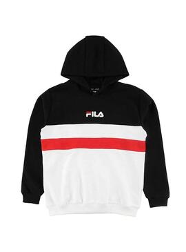 Felpe Fila Logo Nero Bambino