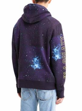 Felpe Levis Star Wars Galaxy Viola Uomo