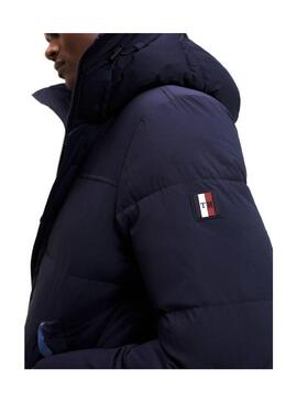 Giubbotto Tommy Hilfiger Bomber Marino Uomo