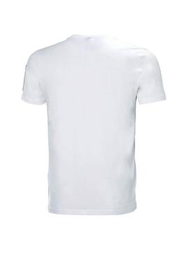 Camiseta Helly Hansen Yu Twin Blanco Hombre