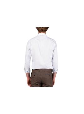Camicia El Ganso Micro Print Bianco Uomo