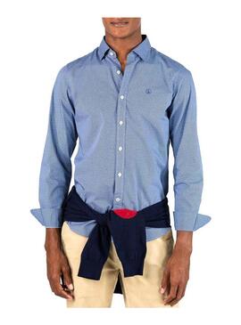 Camicia El Ganso Irregolare Blu Uomo