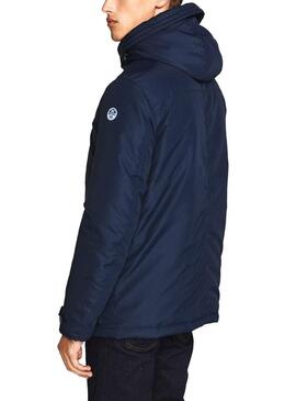 Parka North Sails Cardiff Blu Marine Uomo