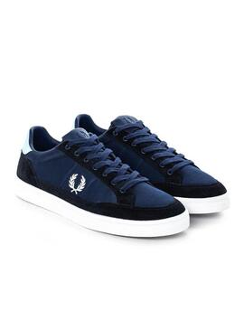 Sneaker Fred Perry Deuce Mesh Marino Uomo