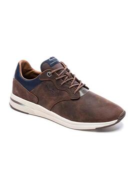 Sneaker Pepe Jeans Jayker Brown Uomo