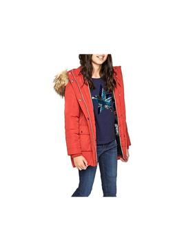 Cappoitto Pepe Jeans Honey Rosso Bambina