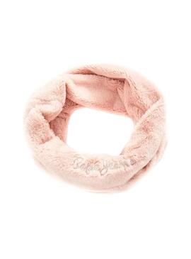 Sciarpa Pepe Jeans Fura Rosa Bambina