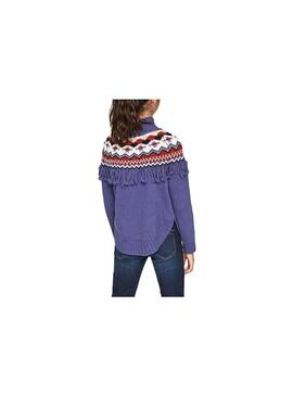 Maglia Pepe Jeans Bernice Purple Bambina