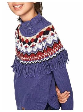 Maglia Pepe Jeans Bernice Purple Bambina