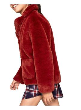 Giacca Pepe Jeans Columba Rosso Bambina