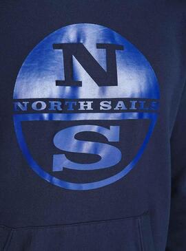 Felpe North Sails Graphic Blu Uomo