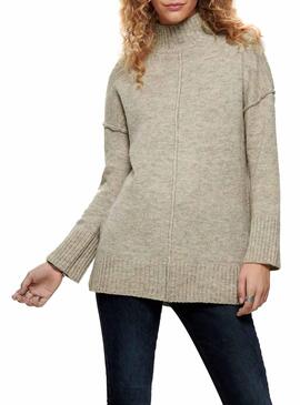 Maglia Only Laina Beige Donna