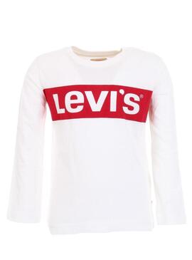 T-Shirt Levis Redband Beige Bambino