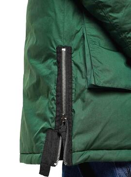 Parka diesel W-Bullisk Verde per Uomo