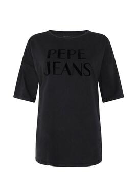T-Shirt Pepe Jeans Cherie Black Donna