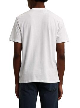 T-Shirt Levis Housemark Bianco Uomo