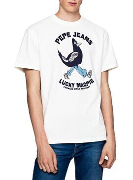 T-Shirt Pepe Jeans Bolton Bianco Uomo
