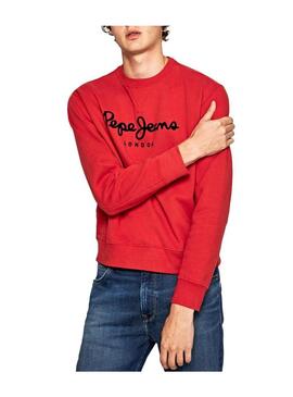 Felpe Pepe Jeans Albert Rosso Uomo