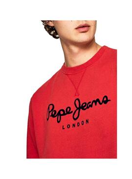 Felpe Pepe Jeans Albert Rosso Uomo