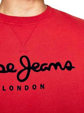 Felpe Pepe Jeans Albert Rosso Uomo