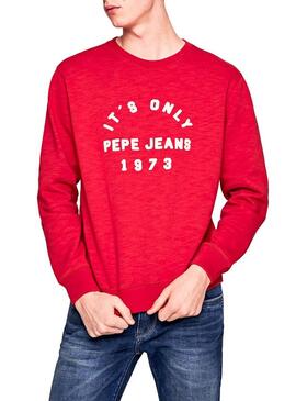 Felpe Pepe Jeans Arnold Rosso Uomo