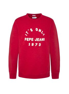 Felpe Pepe Jeans Arnold Rosso Uomo