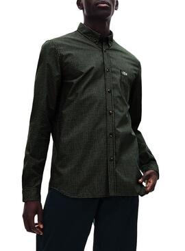 Camicia Lacoste CH0003 Verde Uomo