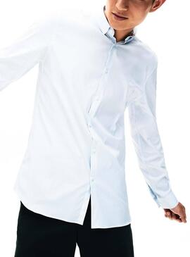 Camicia Lacoste CH9742 Bianco Uomo