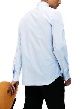 Camicia Lacoste CH9743 Blu Uomo